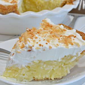 Grandma's Homemade Coconut Cream Pie