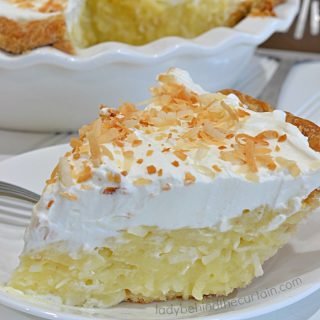 Grandma's Homemade Coconut Cream Pie