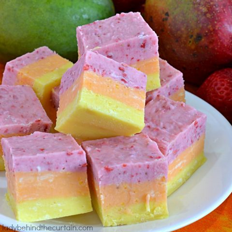 Tropical Sunset Fudge