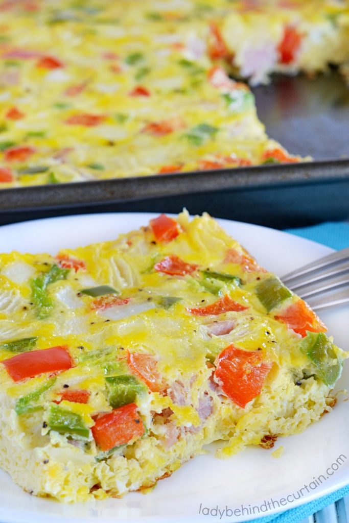 Easy Sheet Pan Baked Denver Omelet