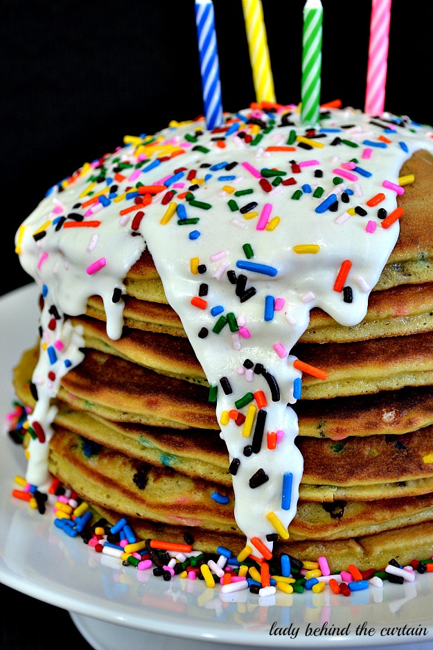 Cake Batter - Birthday Pancakes