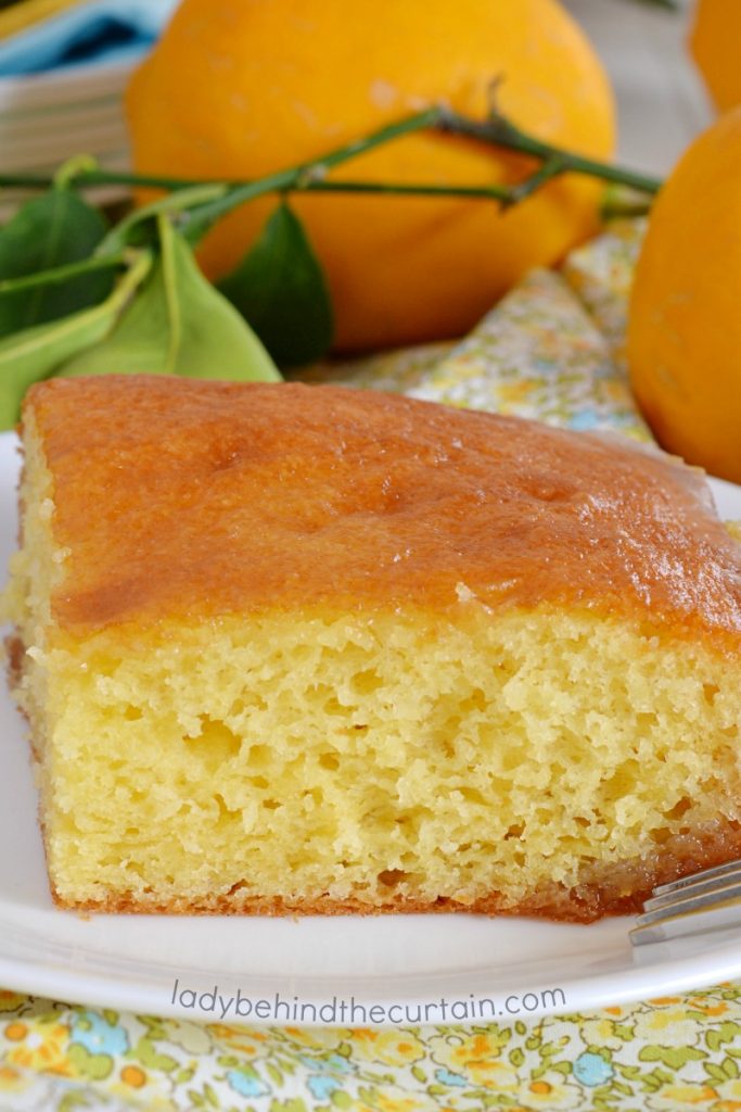 Glazed Lemon Cakes - Taste and Tell