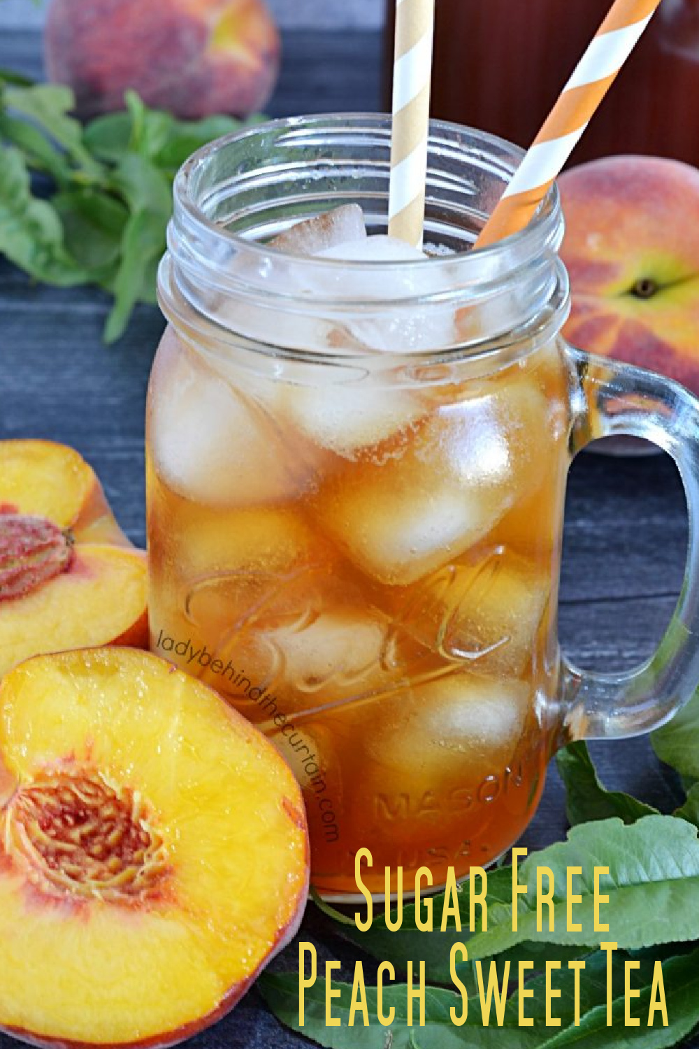 Sugar Free Peach Sweet Tea