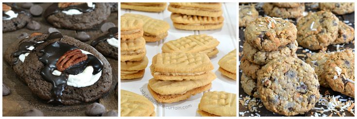 Peanut Butter Oatmeal Monster Cookies