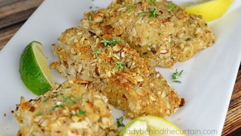 Almond Crusted Cod