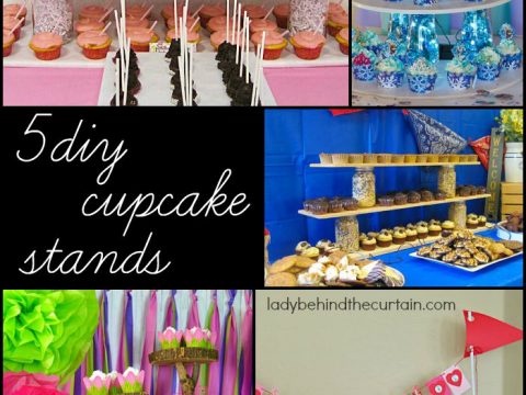 5 Diy Cupcake Stands