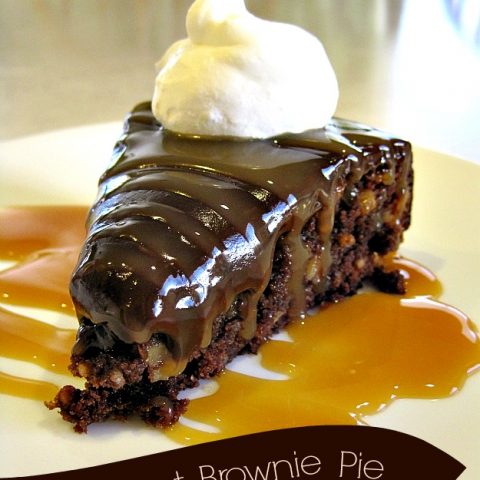 Decadent Brownie Pie