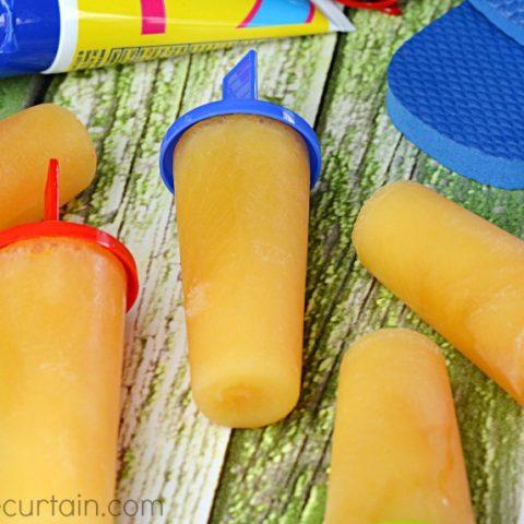 Easy Tropical Juice Pops