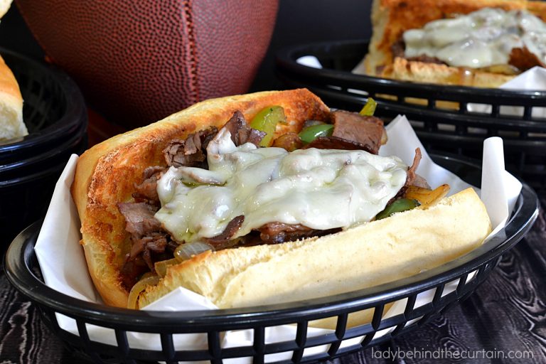 Game Day Cheesesteak Sandwich