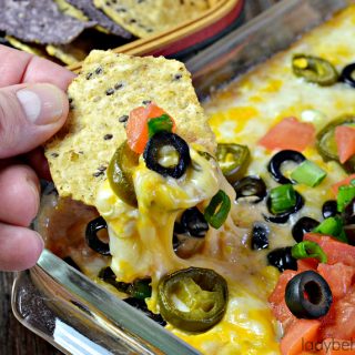 Hot Bean and Cheese Dip