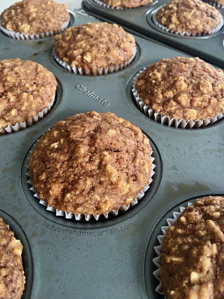 Low Fat Buttermilk Oatmeal Muffins