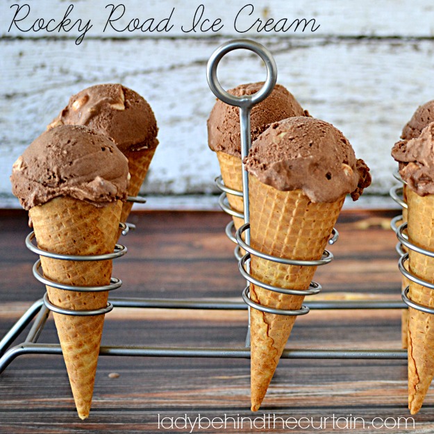 Rocky Road Ice Cream