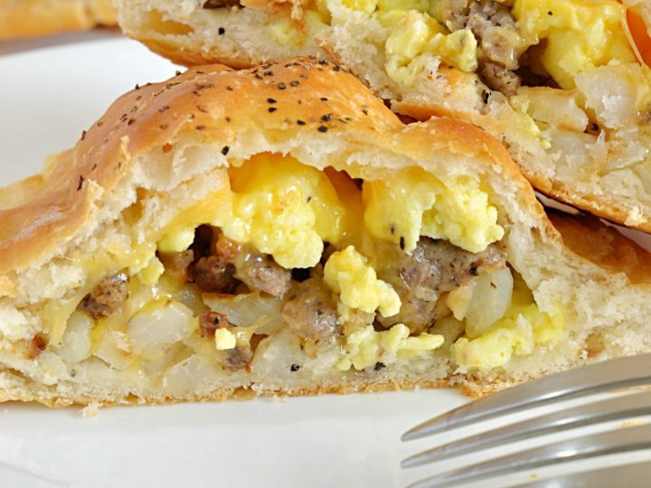 Sausage And Egg Breakfast Pockets