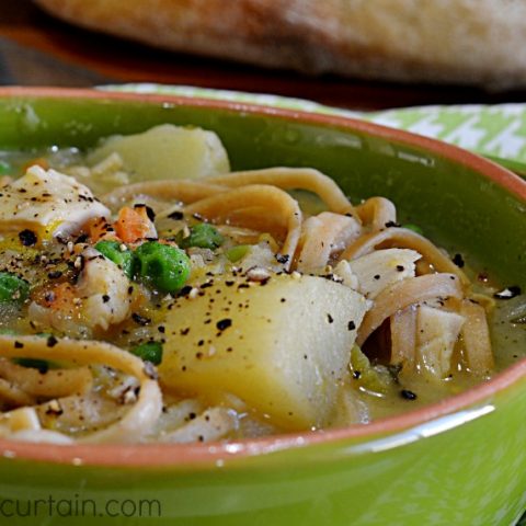 Semi Homemade Creamy Chicken Soup