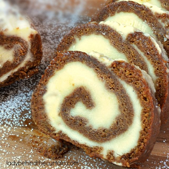 Gingerbread Cake Roll 1249