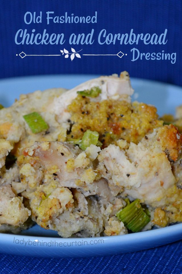 Old Fashioned Cornbread Dressing With Or Without Chicken   Old Fashioned Chicken And Cornbread Dressing 1 640x960 