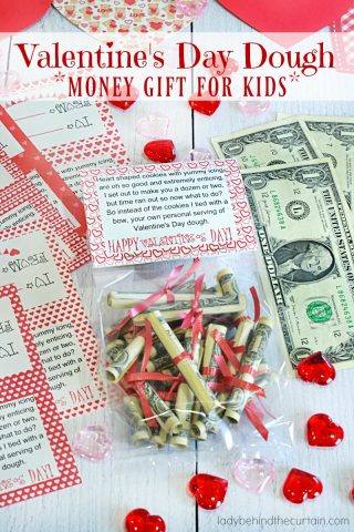 FREE Valentine's Day Dough Gift for Kids