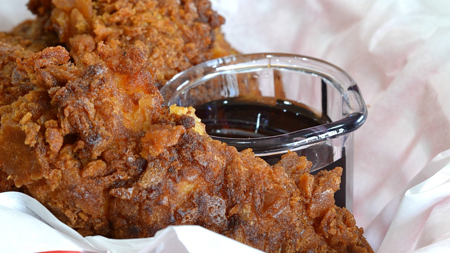 Waffle Cone Fried Chicken Tenders