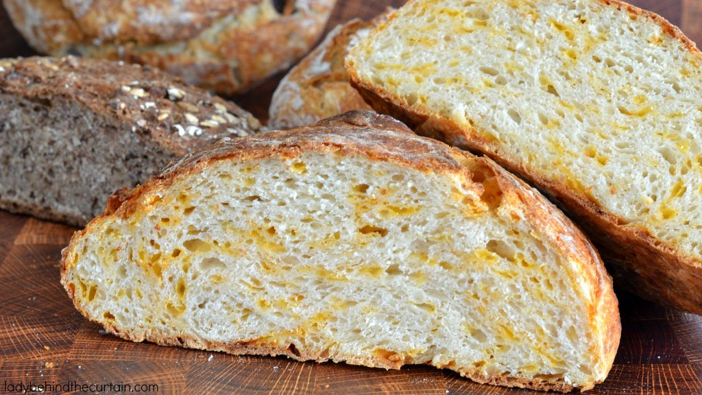 No Knead Crusty Bread