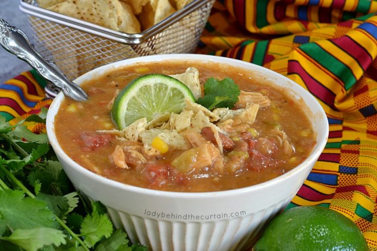 Semi Homemade Pantry Tortilla Soup