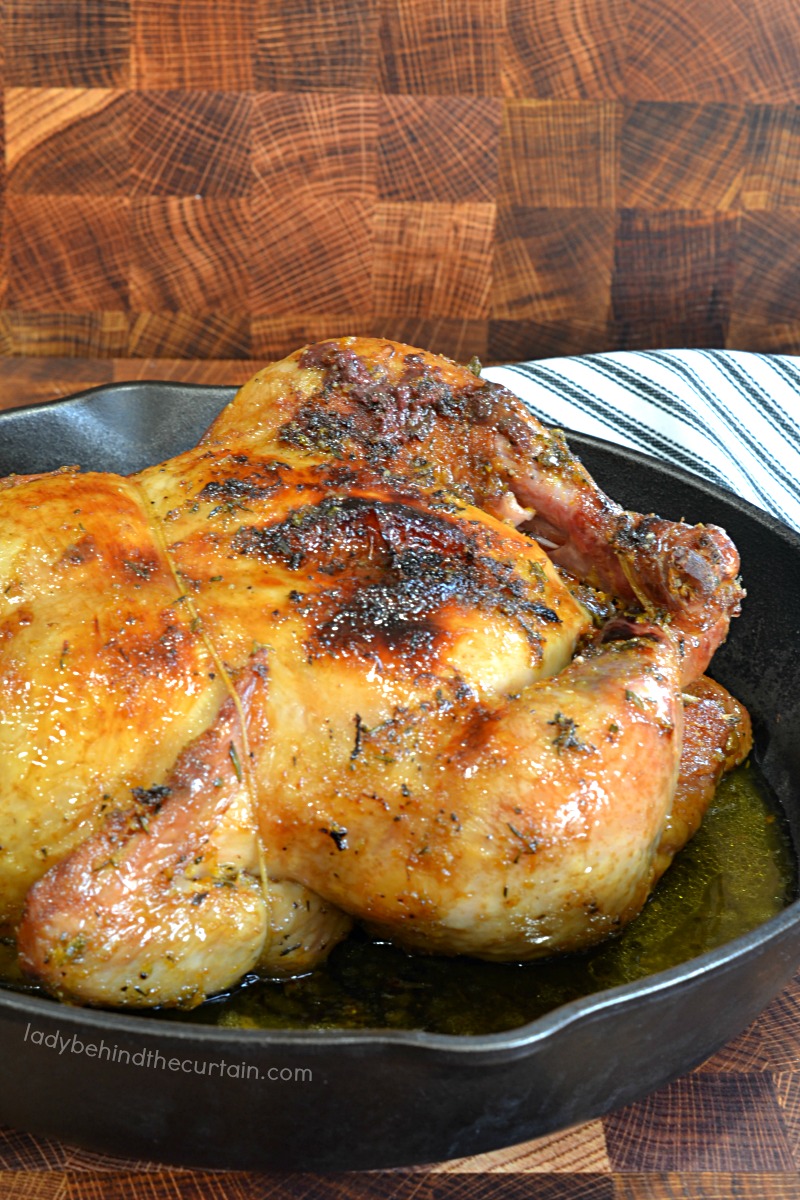 Citrus Beer Brined Smoked Chicken