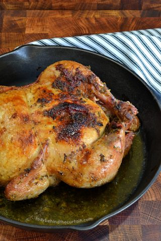 Citrus Beer Brined Smoked Chicken