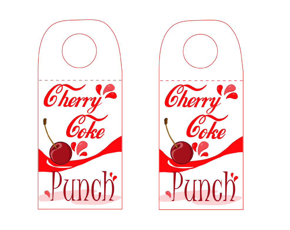 CHERRY COKE PUNCH TAG