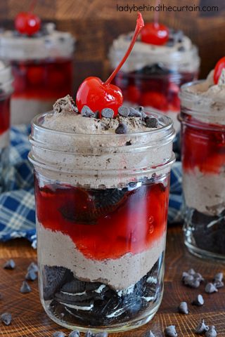 Black Forest Chocolate Mousse Dessert Cups