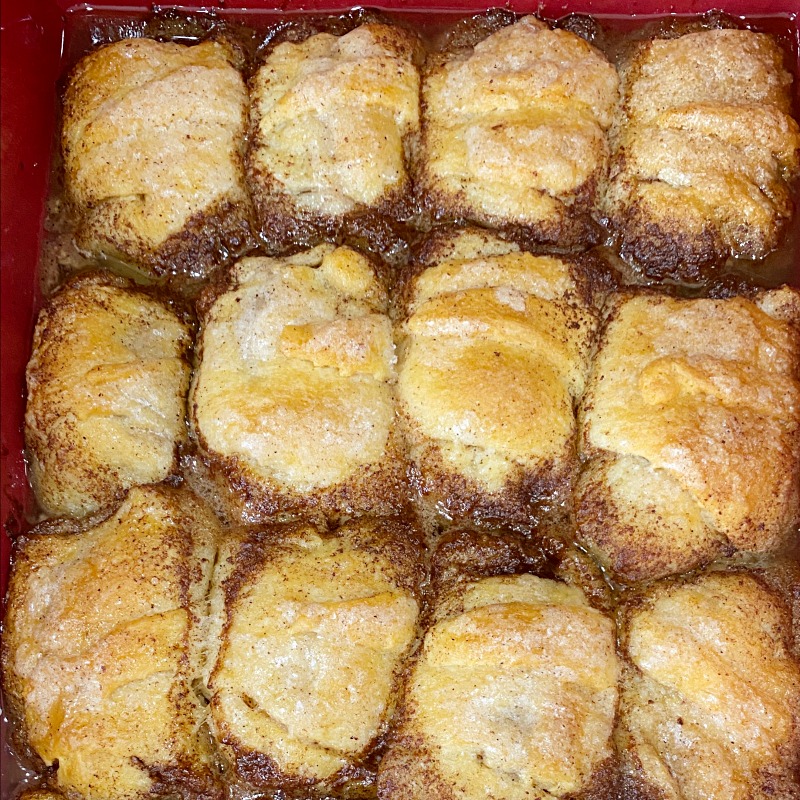 Semi Homemade Country Caramel Apple Dumplings