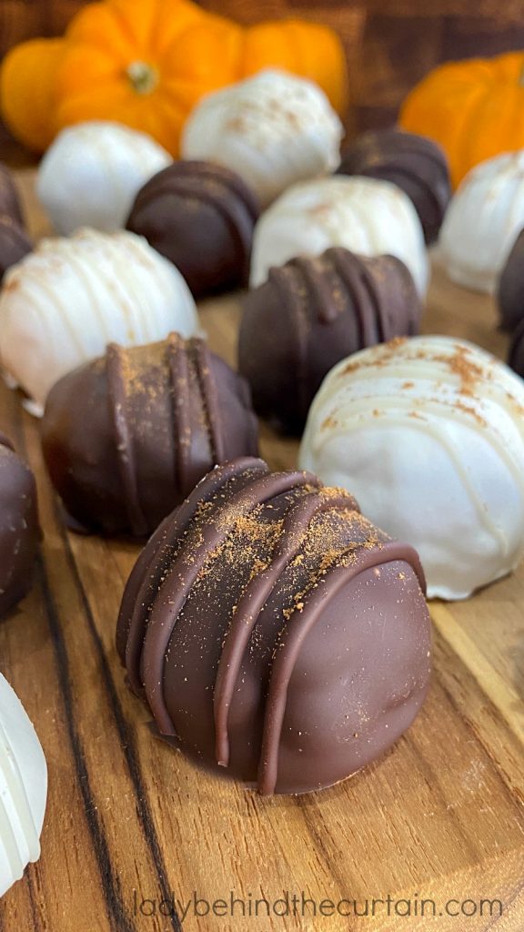 Semi Homemade Pumpkin Pie Truffles