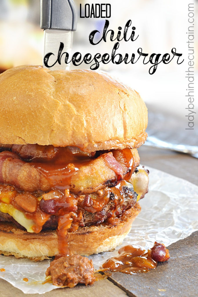 Bacon Chili Cheeseburgers Recipe - Reily Products