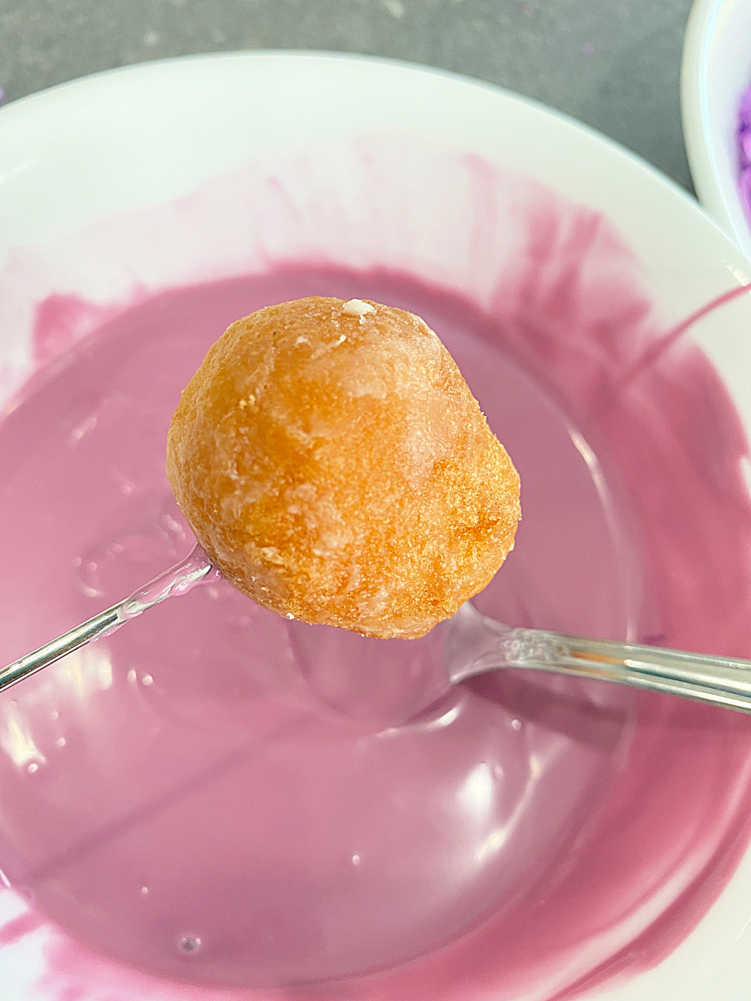 Semi Homemade Fuzzy Monster Donut Holes