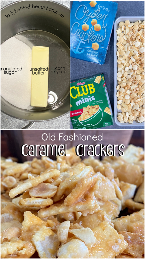 Old Fashioned Caramel Crackers