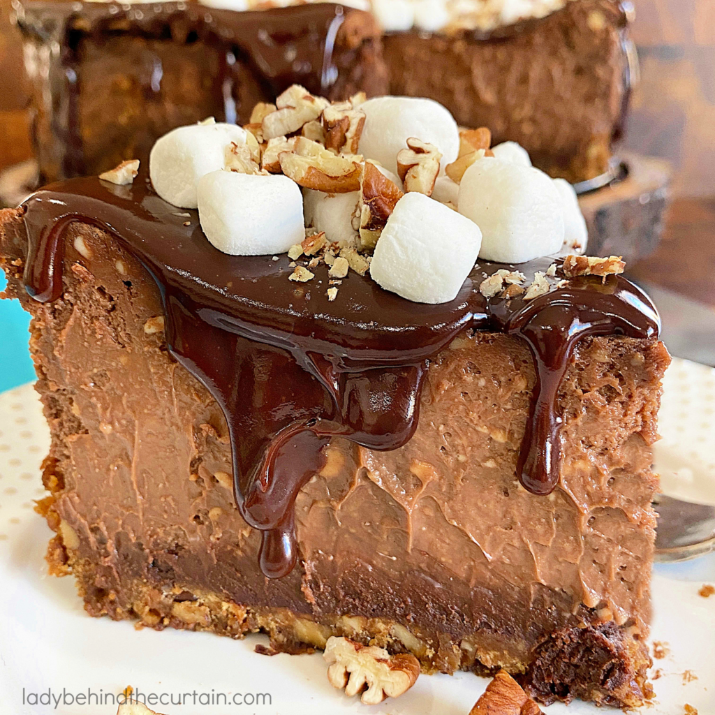 Mississippi Mud Cheesecake