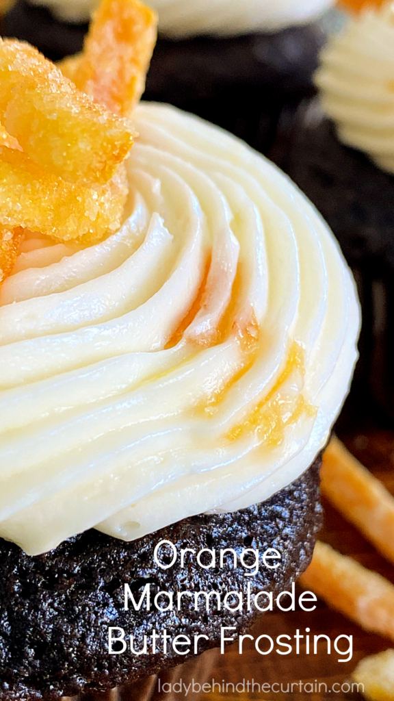 Orange Marmalade Butter Frosting