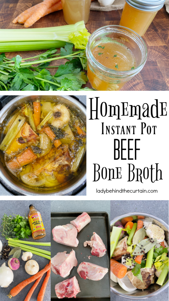 Homemade Instant Pot Beef Bone Broth