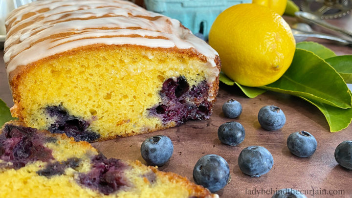 Lemon Streusel Cake Mix Quick Bread