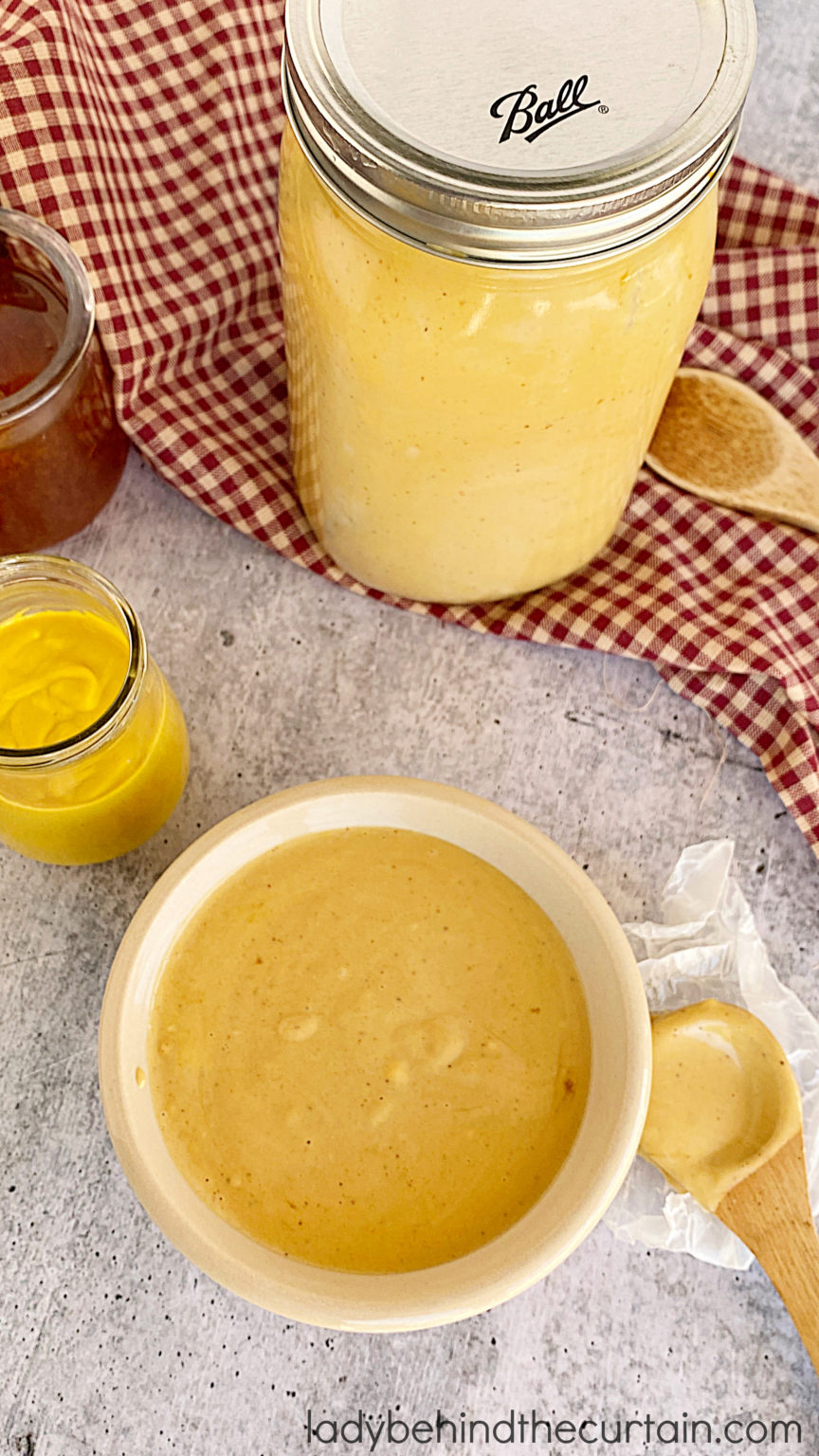 Barbecue Honey Mustard Dipping Sauce