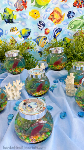 Mini Jello Fish Tank Party Treat