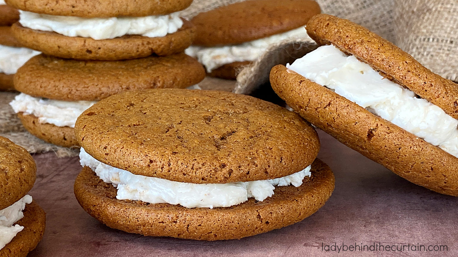 Gingerbread Whoopie Pies