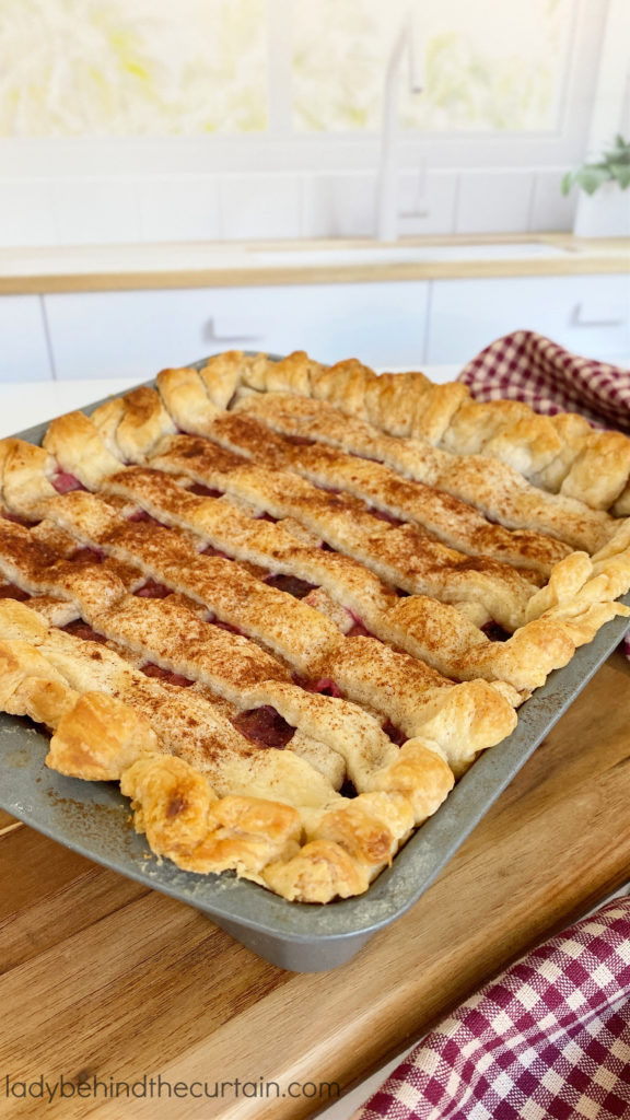 Sugar Free Cherry Pie Squares