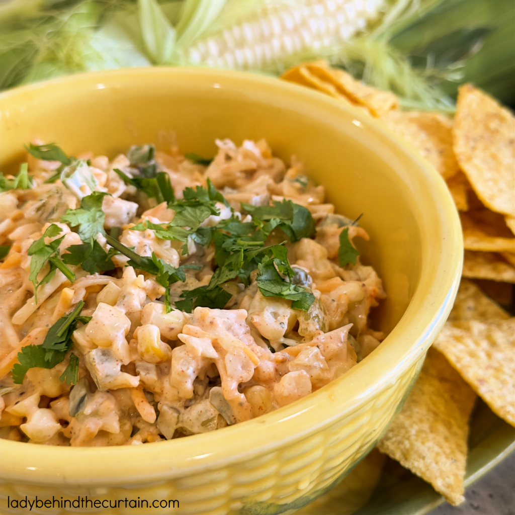 Smoky Corn and Cheese Dip