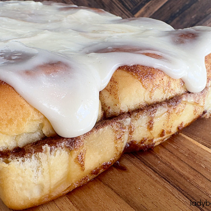 King's Hawaiian Dinner Roll Cinnamon Rolls