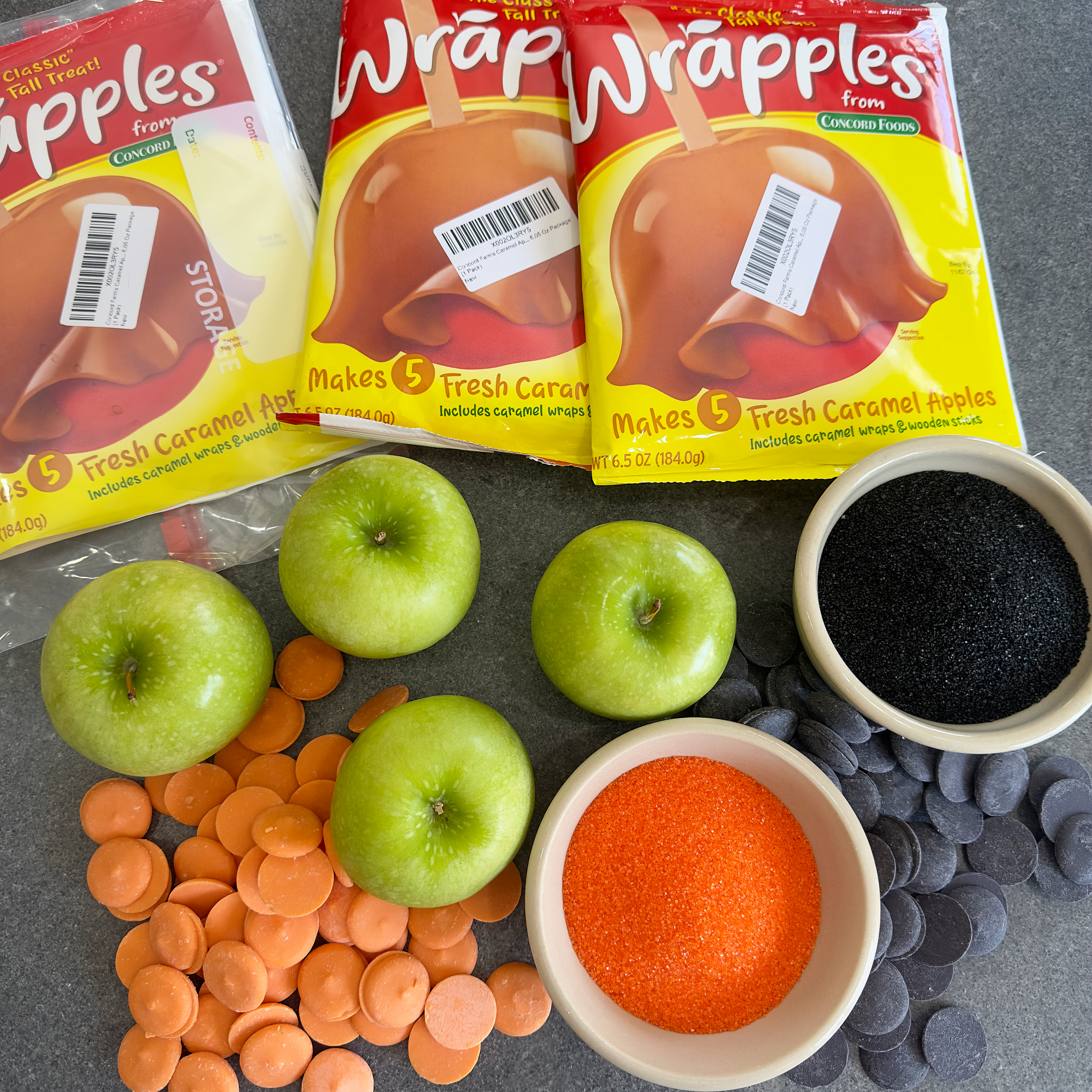 Sliced Caramel Apples on a Stick - Fantabulosity