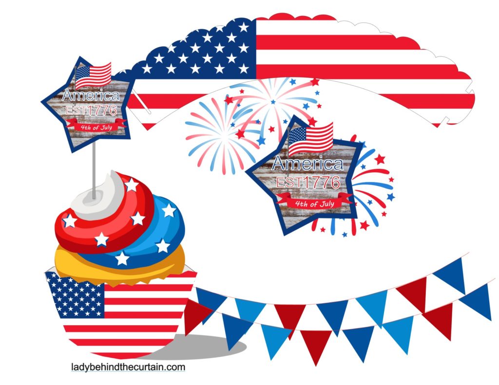 4th of July FREE Party Printable Collection