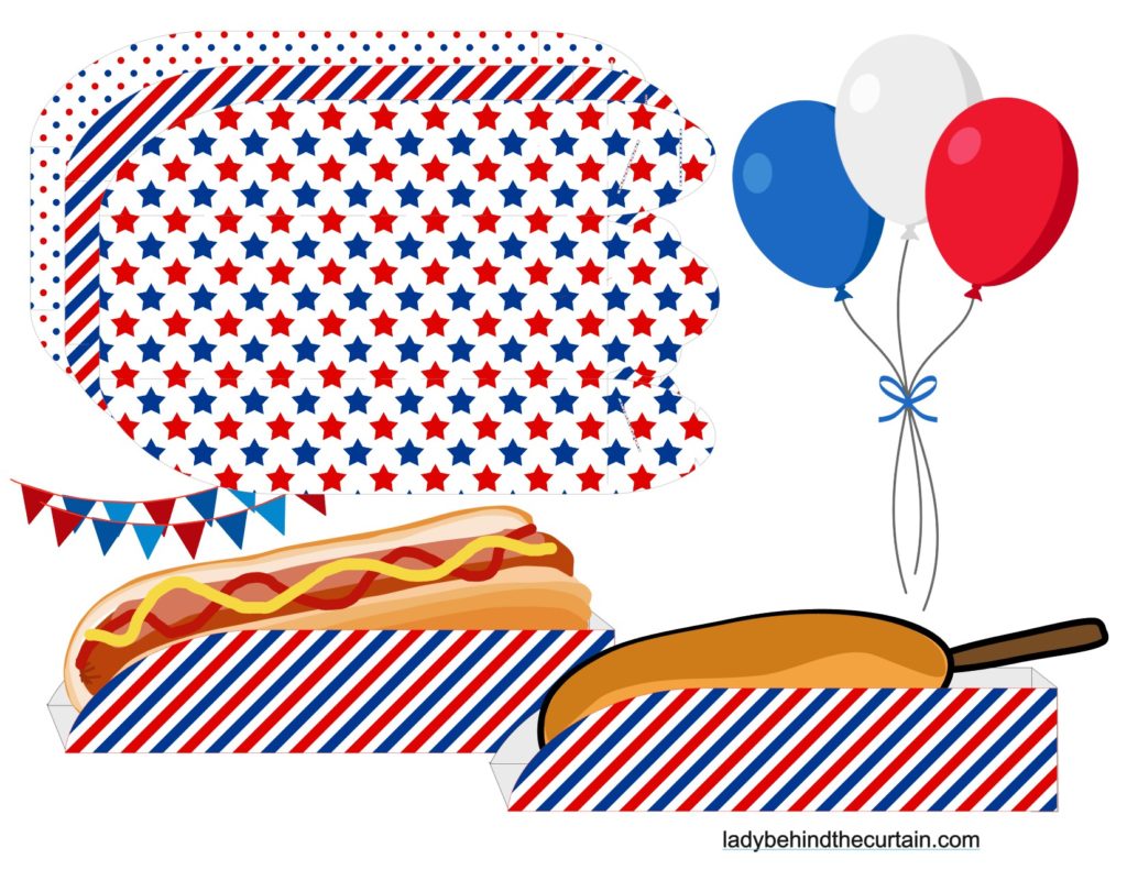 4th of July FREE Party Printable Collection