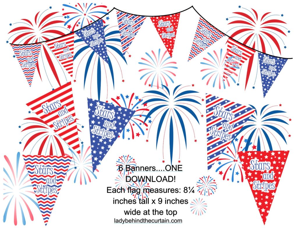 4th of July FREE Party Printable Collection