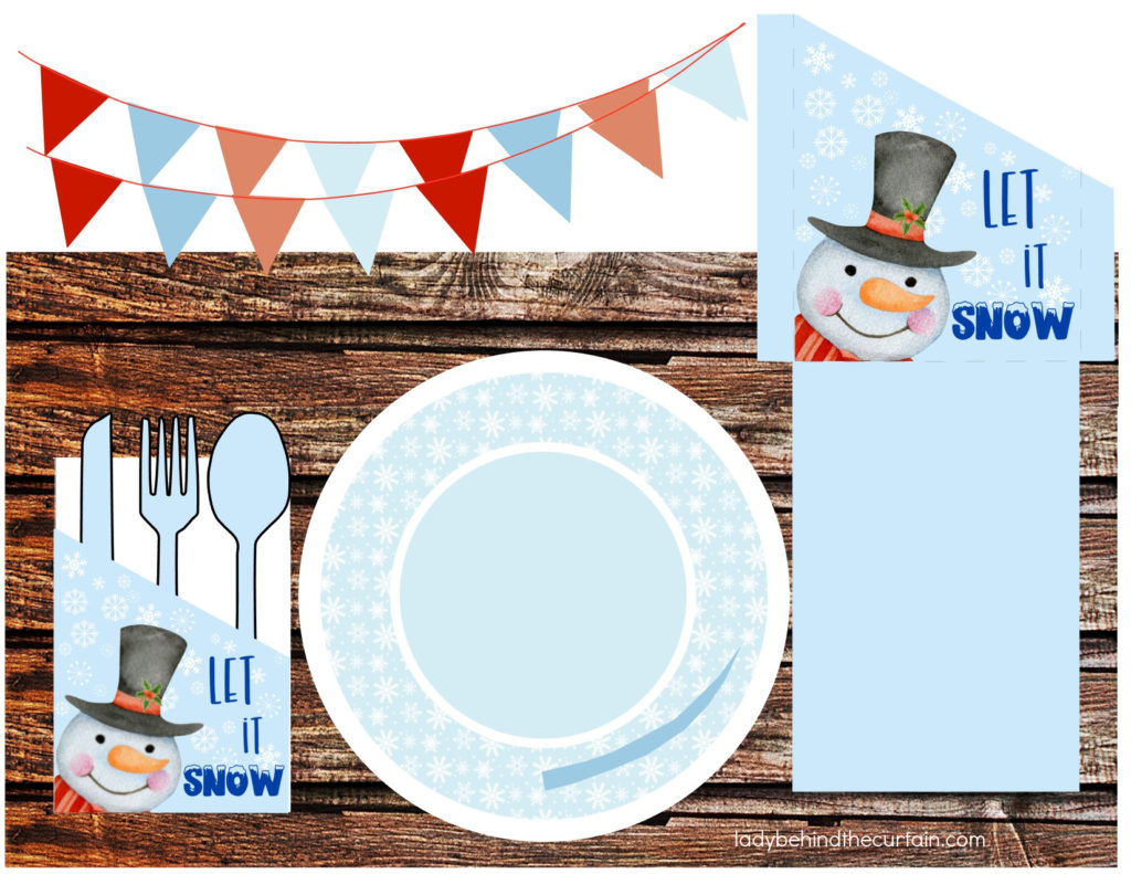 Snowman Christmas Party FREE Printable Collection