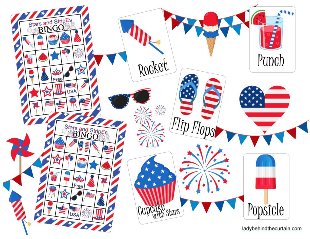 4th of July FREE Party Printable Collection