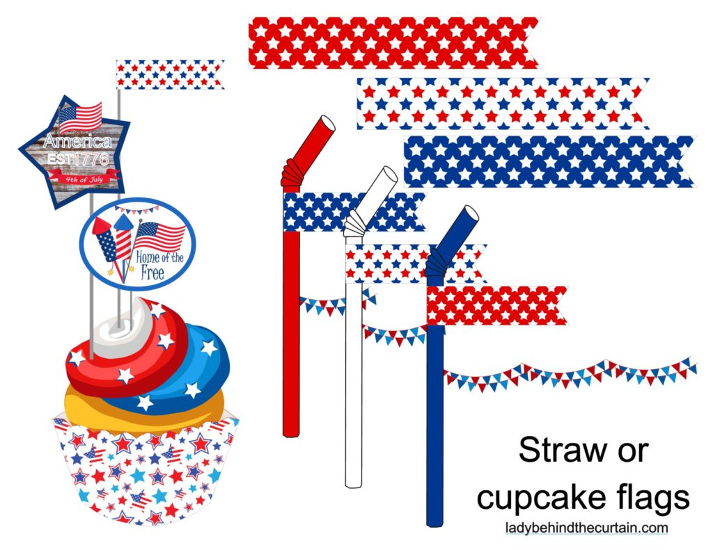 4th of July FREE Party Printable Collection